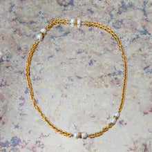  Fendi Shorter Length Faux Pearl Necklace