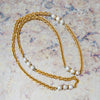 Fendi Shorter Length Faux Pearl Necklace