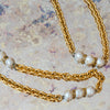 Fendi Shorter Length Faux Pearl Necklace