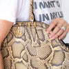 Gucci  Belle Natural Python Shoulder Bag