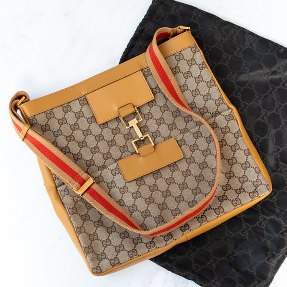 Gucci GG Canvas Messenger Bag