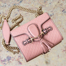  Gucci Emilie Small Guccissima Pink Bag