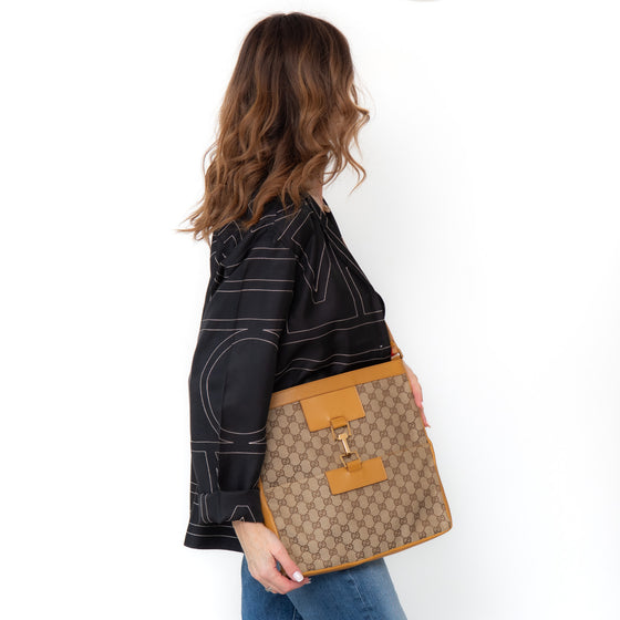 Gucci GG Canvas Messenger Bag