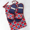 Gucci Geometric G Luxury Silk Satin Travel Set
