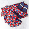 Gucci Geometric G Luxury Silk Satin Travel Set