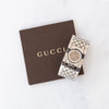 Gucci Twirl Stainless Steel Bangle Watch