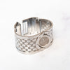 Gucci Twirl Stainless Steel Bangle Watch