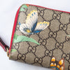 Gucci Tian Zip Around Wallet In Floral Hummingbird