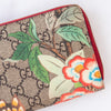 Gucci Tian Zip Around Wallet In Floral Hummingbird