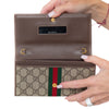 Gucci Supreme Web Ophidia Wallet On Chain Bag