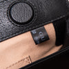 Gucci Black Small Ophidia Web Chain Shoulder Bag