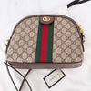 Gucci Web Ophidia Small Rounded Top Shoulder Bag