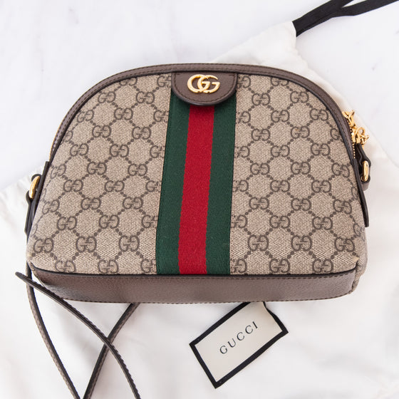 Gucci Web Ophidia Small Rounded Top Shoulder Bag