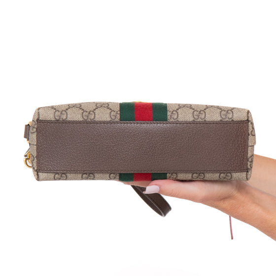 Gucci Web Ophidia Small Rounded Top Shoulder Bag