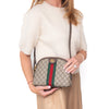 Gucci Web Ophidia Small Rounded Top Shoulder Bag