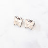 Gucci Sterling Silver Butterfly Earrings