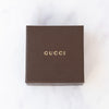 Gucci Sterling Silver Heart Earrings
