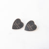 Gucci Sterling Silver Heart Earrings