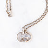 Gucci Interlocking G Logo Sterling Silver Necklace
