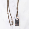 Chanel Capiz Shell CC ketting of riem