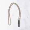 Gucci Sterling Silver Bar Necklace