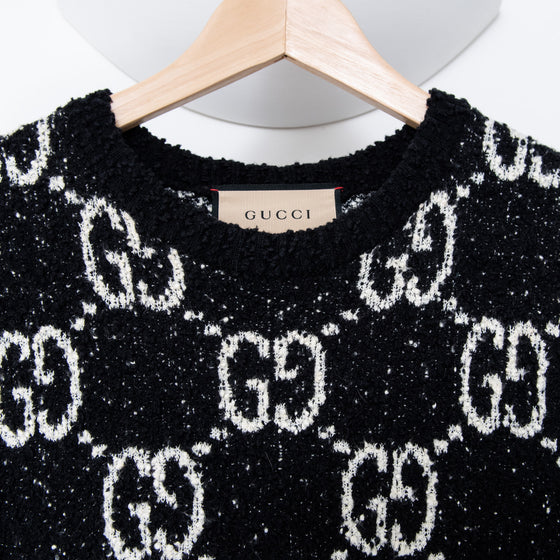 Gucci GG Jacquard Midi Knit Dress