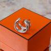 Hermes Osmose Silver Ring