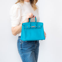  Hermes Turquoise Birkin 25 Hermes