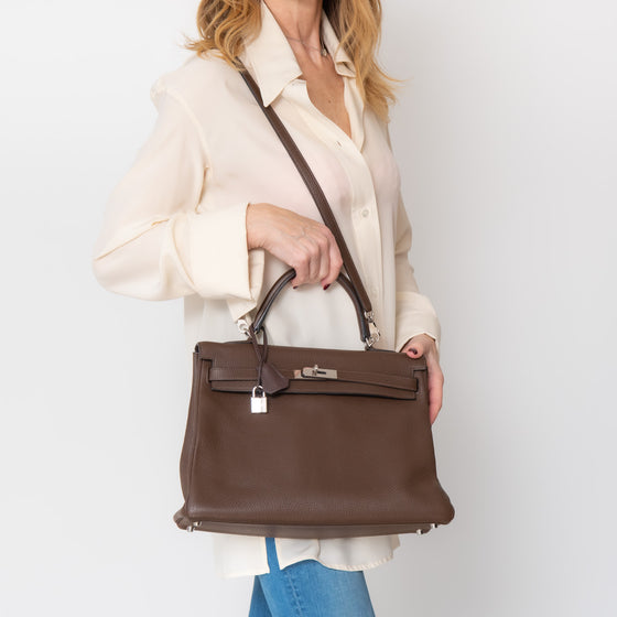 Hermes Brown Kelly 35 - EVEYSPRELOVED