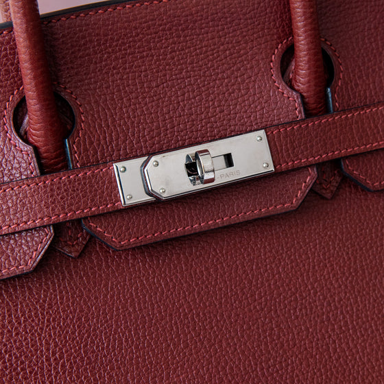 Hermes Rouge Hermes Birkin 30 Bag