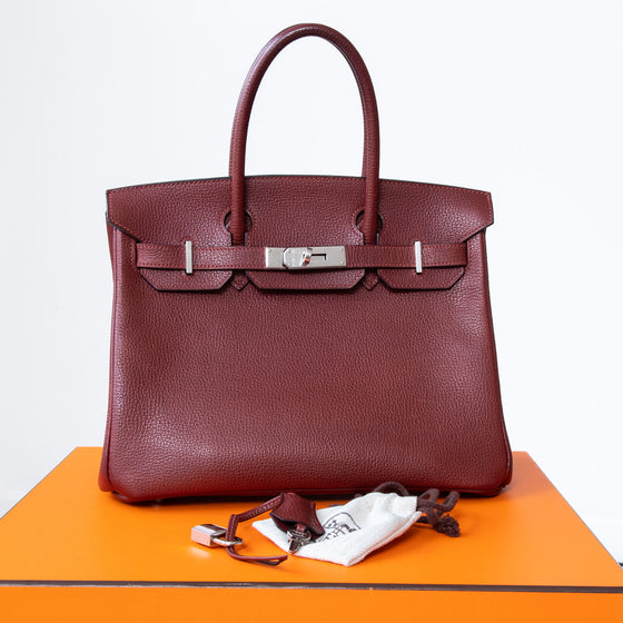 Hermes Rouge Hermes Birkin 30 Bag Hermes