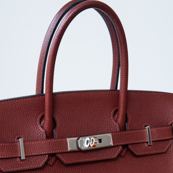 Hermes Rouge Hermes Birkin 30 Bag Hermes