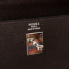 Hermes Kelly Sellier 40  Ebene Ardennes Leather