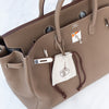 Hermes Birkin 35 Etoupe Togo Leather Bag 2016