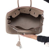 Hermes Birkin 35 Etoupe Togo Leather Bag 2016