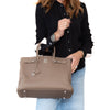Hermes Birkin 35 Etoupe Togo Leather Bag 2016