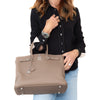 Hermes Birkin 35 Etoupe Togo Leather Bag 2016