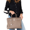 Hermes Birkin 35 Etoupe Togo Leather Bag 2016