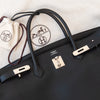 Hermès Black Togo Leather  Birkin 40 Bag