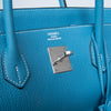 Hermes Blue Jean Birkin 40 Bag