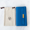 Hermès Kelly To Go Wallet Blue Epsom Leather