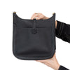 **UNUSED** Hermes Evelyne 29 Black Clemence Leather Crossbody Bag 2026