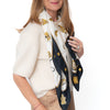 Hermès Les Cles Silk Scarf