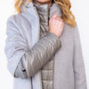 Herno Cashmere Light Grey Coat UK 10 - EVEYSPRELOVED