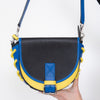 JW Anderson Black Blue And Yellow Leather Bike  Bag JW Anderson