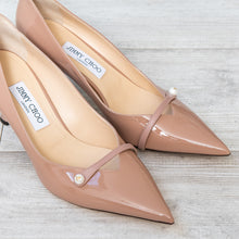  Jimmy Choo Rosalia Ballet Pink Patent Pumps