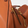 Loewe Tan  And Brown Leather Hammock Bag