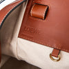 Loewe Tan  And Brown Leather Hammock Bag