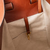 Loewe Tan  And Brown Leather Hammock Bag