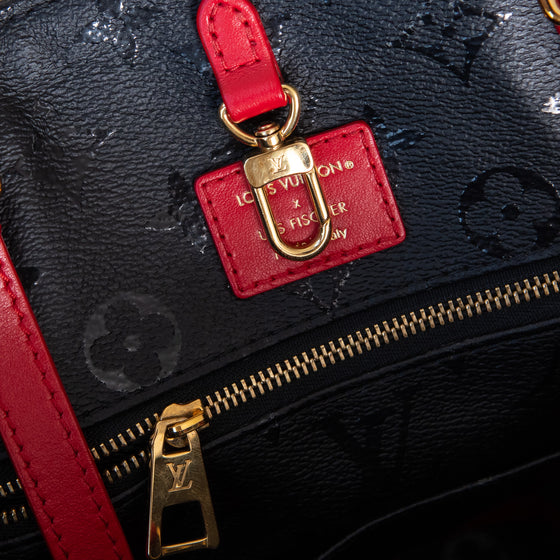 Louis Vuitton x Urs Fischer Red On The Go Tote Bag